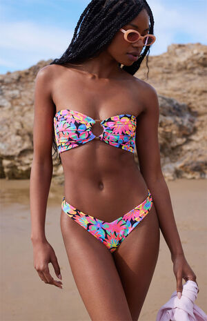 Disco Ball Y Cheeky Bikini Bottom image number 1