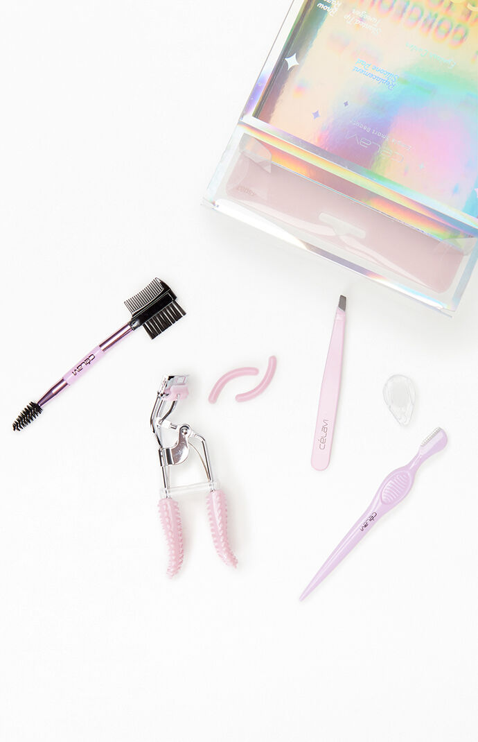 CELAVI Pink Gorgeous Eye Tool Kit | Pacsun
