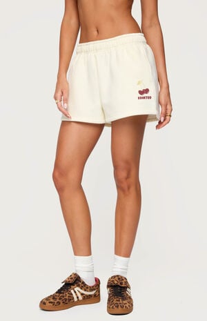 Cherry Babe Sweat Shorts image number 1