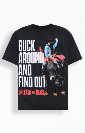 Professional Bull Riders Buck Around T-Shirt image number 1