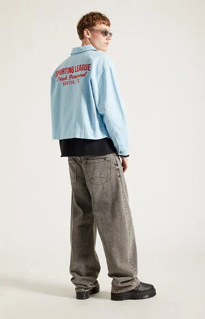 Mason Baggy Jeans Darted Dark Gray image number 6