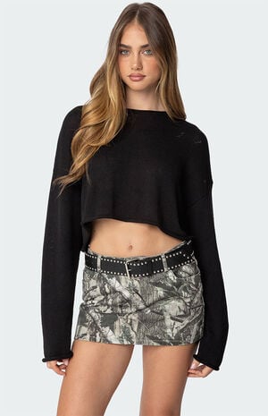 Shyrah Oversized Knit Top image number 1