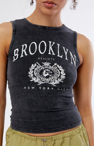 Brooklyn Washed Muscle Tank Top image number 2