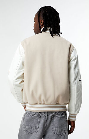 Vibe With Me Varsity Jacket image number 4