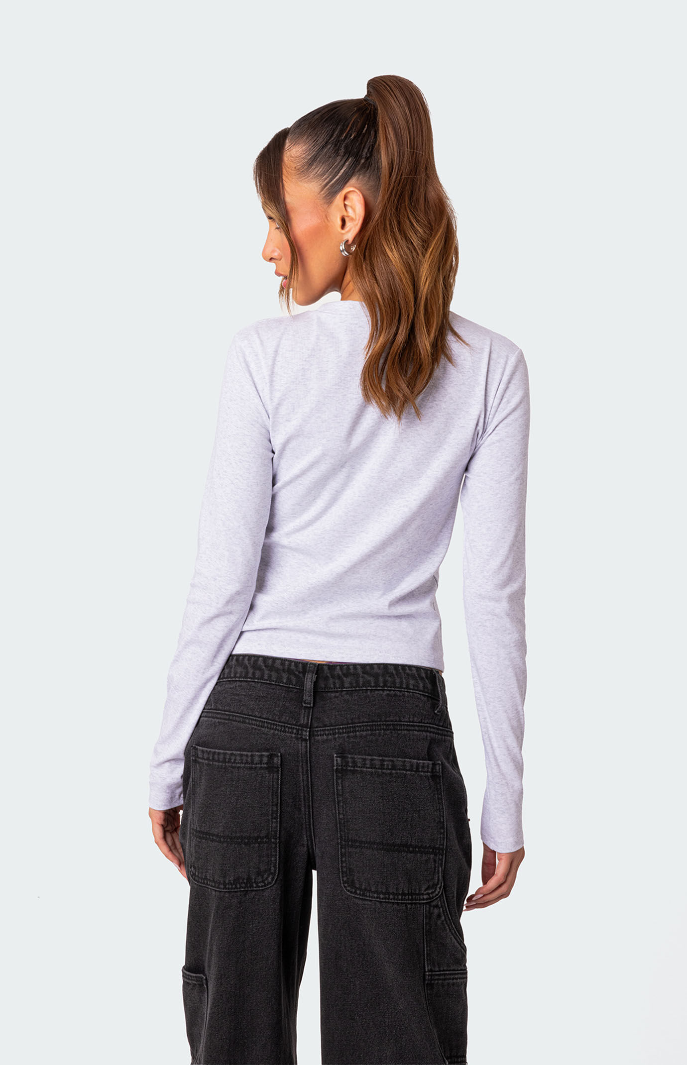 Edikted Magic 8 Long Sleeve T Shirt | PacSun