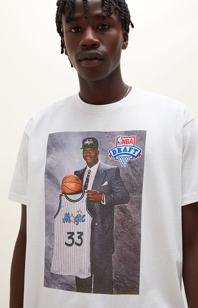 Mitchell Ness Draft Day Shaq T Shirt PacSun