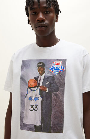 shaq mitchell and ness t shirt