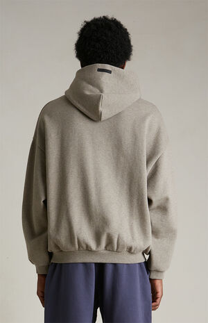 Heather Grey Fleece Hoodie image number 4