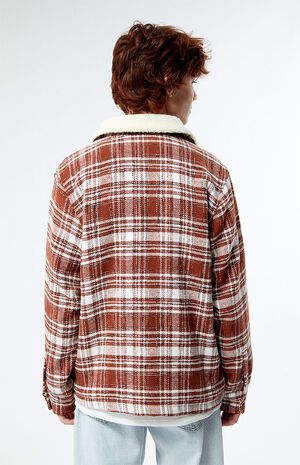 Plaid Sherpa Shacket image number 2