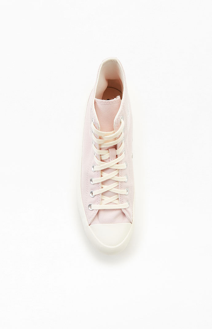 lugged pink converse