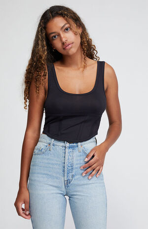Tessa Corset Tank Top image number 1