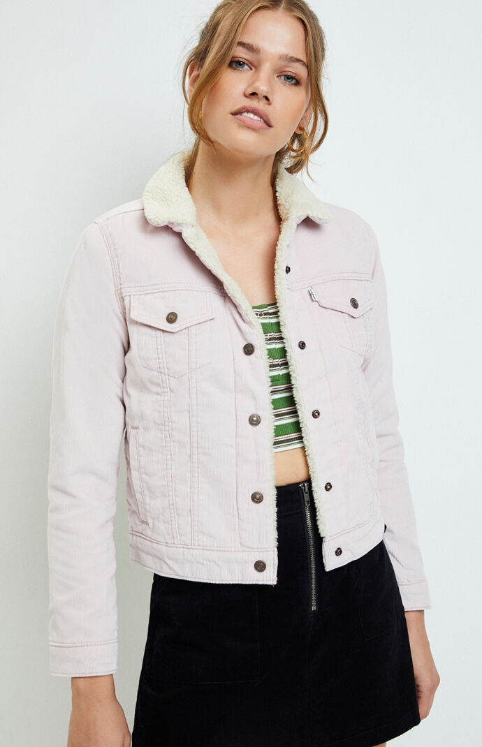 Hush Violet Trucker Jacket