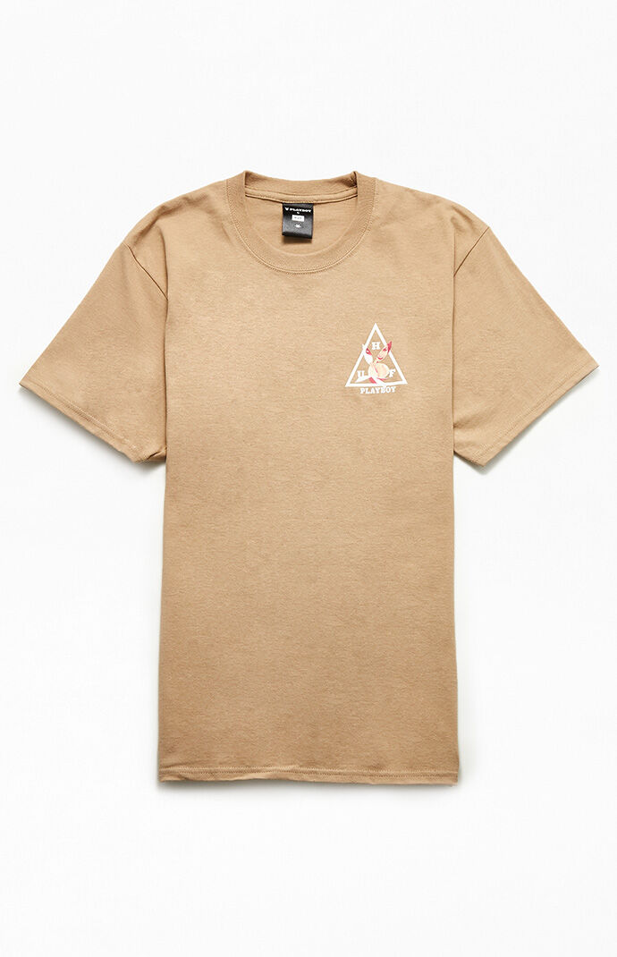 HUECLOSET (ヒュー)★Former Printing Half T-Shirt (2color) Primitive Polygons Racer T-Shirt — HURTON AUDIO