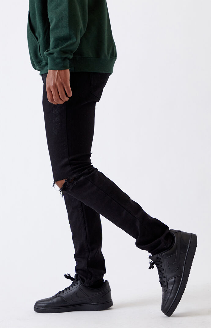 Black Ripped Skinny Jeans