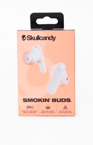 White Smokin Buds True Wireless Earbuds image number 2