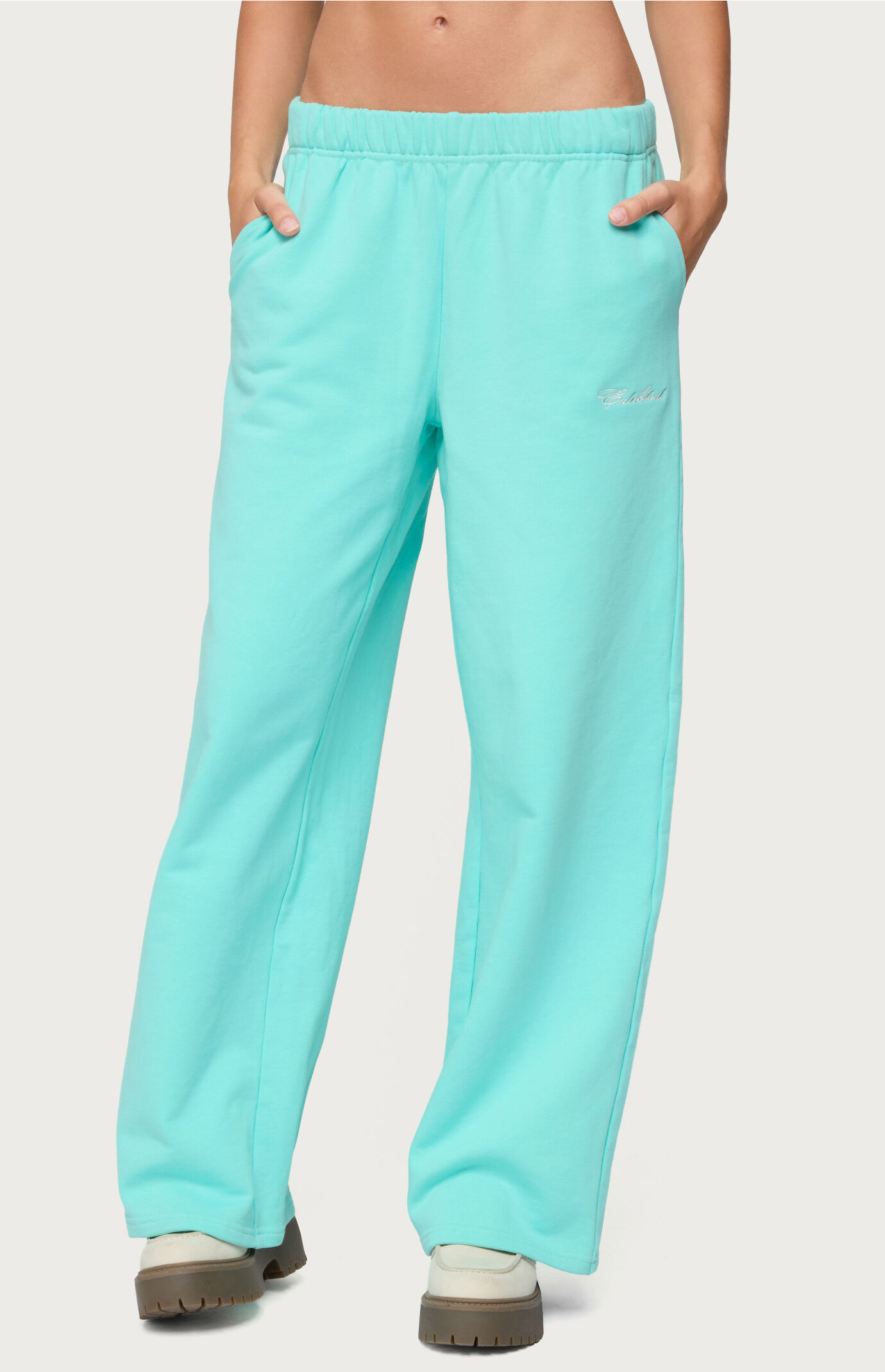 Edikted Only Edikted Straight Leg Sweatpants