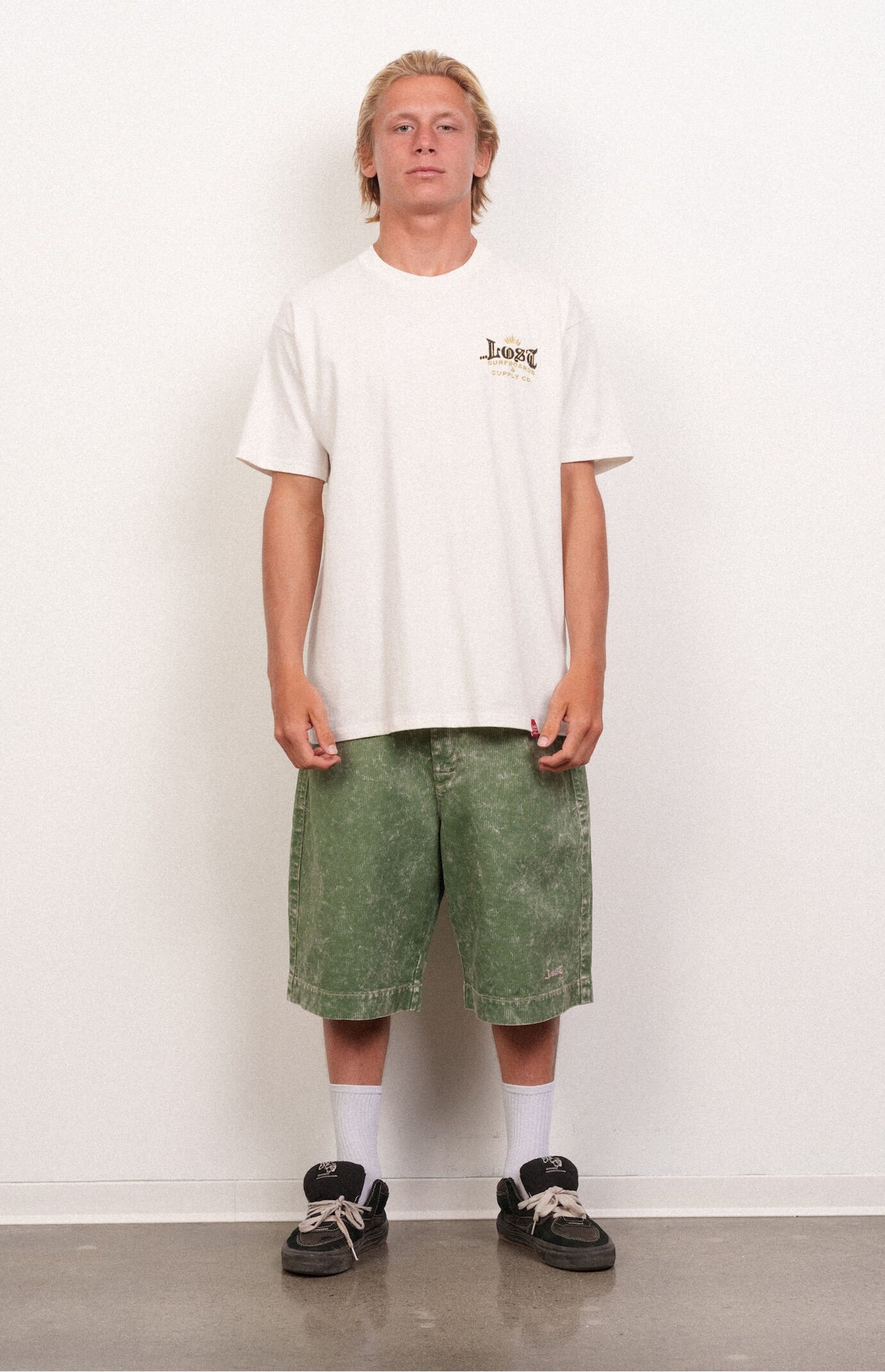 LOST Green Big Joe Pocket Denim Walkshorts | Pacsun
