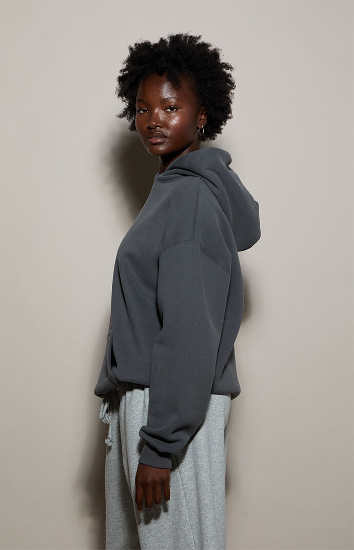Pacsun Dark Gray Ultra Soft Fleece Hoodie