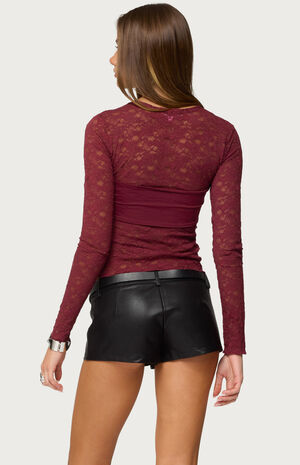 Rosette Bandeau Sheer Lac image number 3