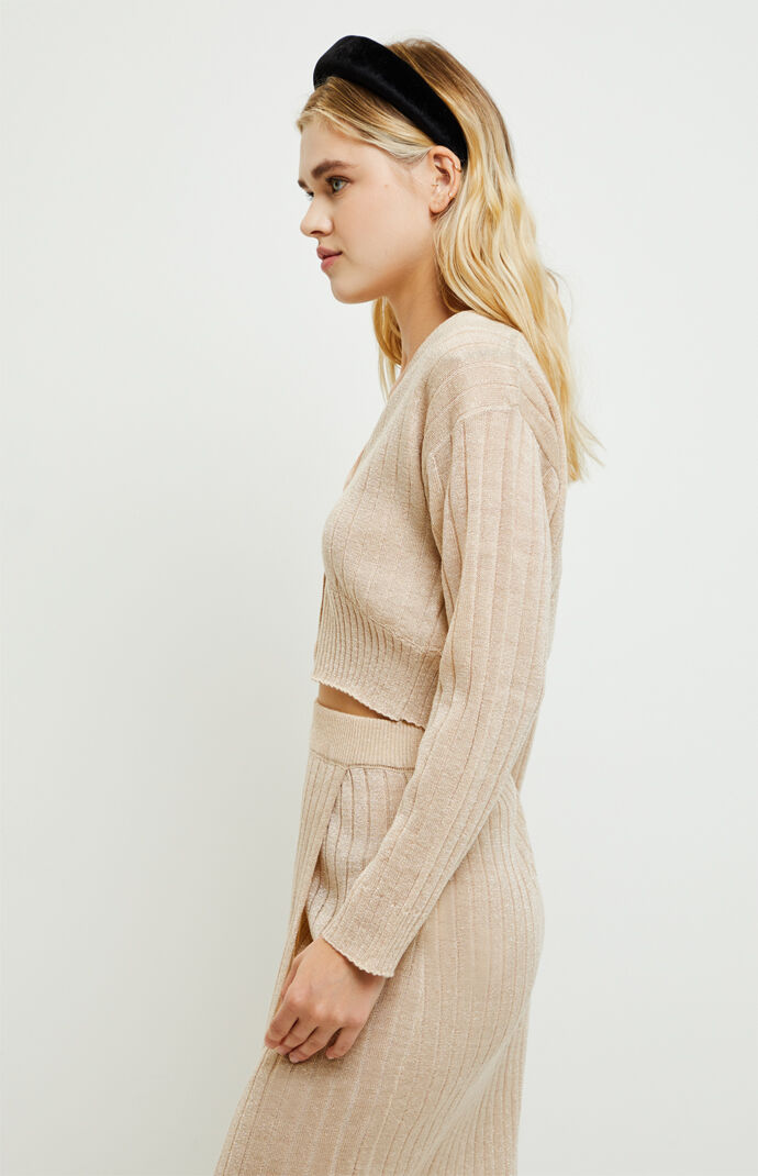 Embracing Me Lurex Ribbed Sweater