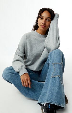Core Washed Crew Neck Sweatshirt image number 1