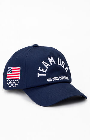 Milano Cortina Team USA Snapback Hat image number 3