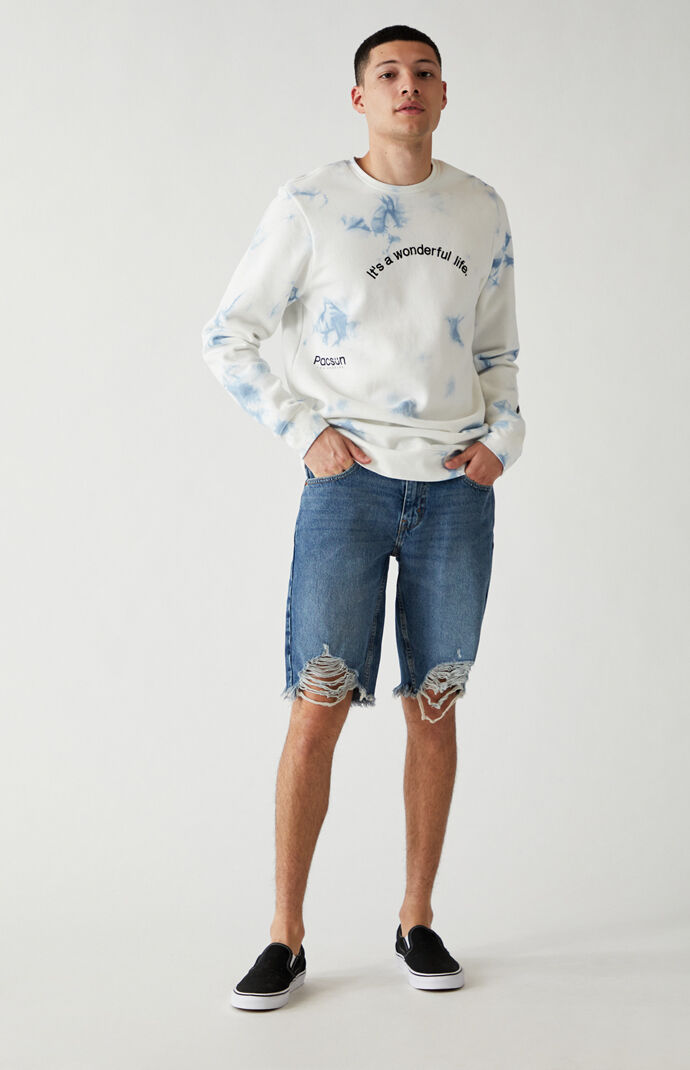 Indigo Blue 511 Slim Cutoff Denim Shorts