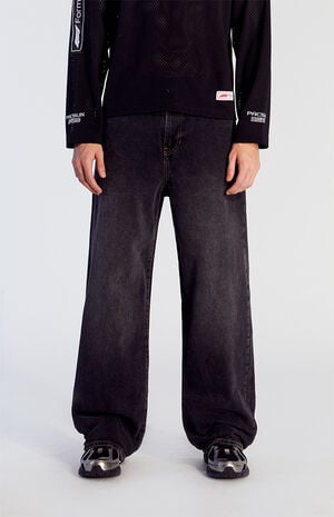 Black Extreme Baggy Jeans