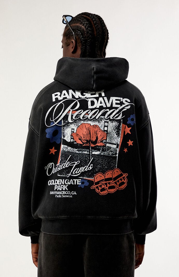 Pacsun x Outside Lands Ranger Dave's Records Hoodie