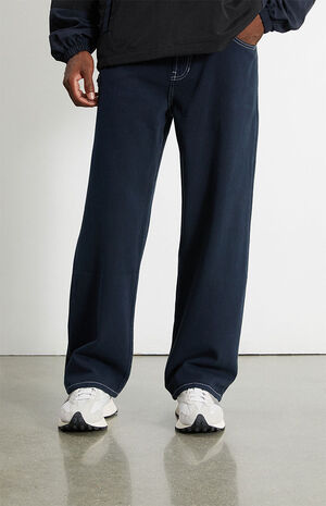 Navy Baggy Jeans image number 2