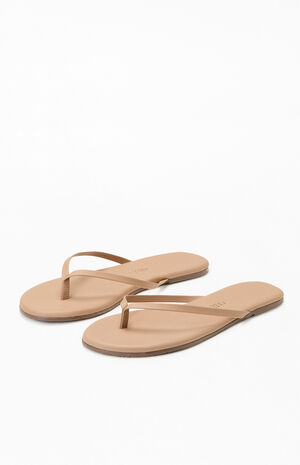 Women's Beige Foundations Matte Sandals image number 2