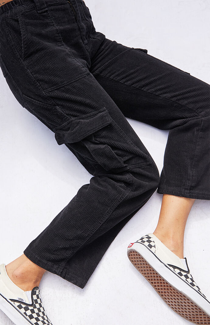 corduroy cargo pants womens