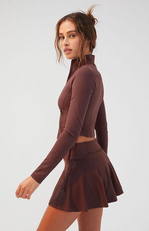PAC GLIDE Active Brown Action Circle Skirt image number 3