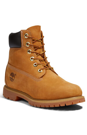 Women's Wheat Premium 6inch Lace-Up Waterproof Boots image number 11