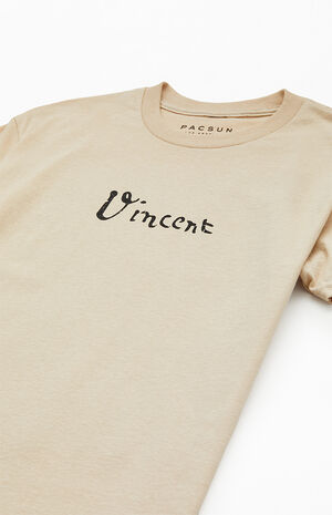 Vincent Van Gogh Skeleton T-Shirt image number 3