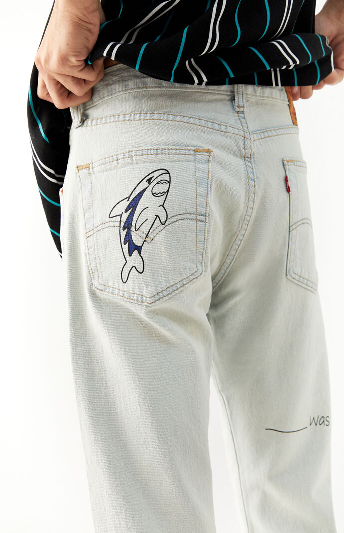 White 501 '93 Cropped Jeans