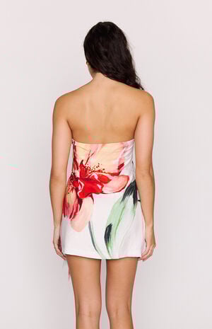 Zinnia Tie Side Mini Dress image number 3