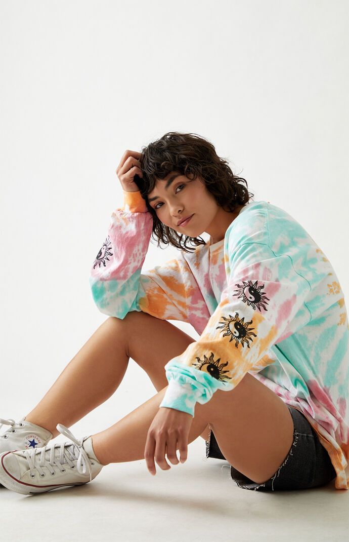 Long Sleeve Tie Dye T-Shirt