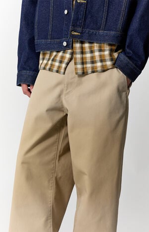 Chino Pants Baggy Khaki Pigment image number 5