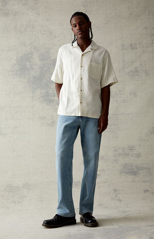 Straight Indigo Comfort Stretch Jeans image number 1