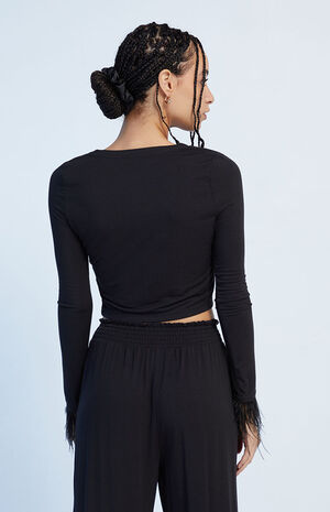 Feather Cardigan image number 3