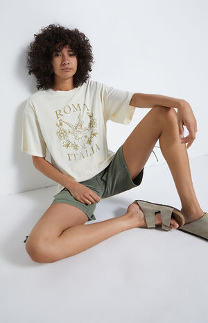 Roma Italia Oversized T-Shirt image number 4