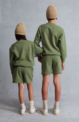 Kids Eco CRCA Crew Neck Sweatshirt image number 4