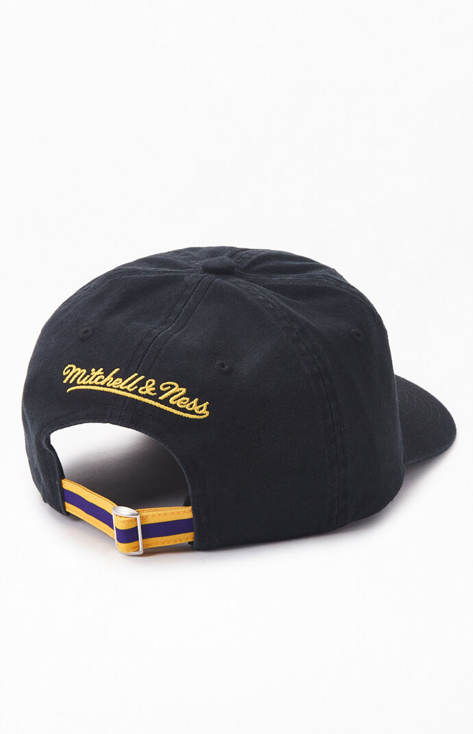 mitchell and ness lakers dad hat