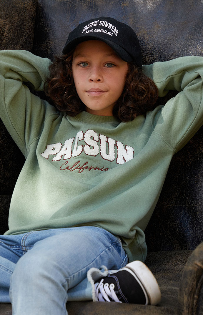 PacSun Kids Chenille Patch Evergreen 