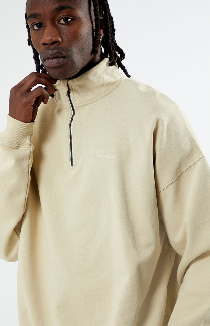 Quarter zip sweatshirt design shop