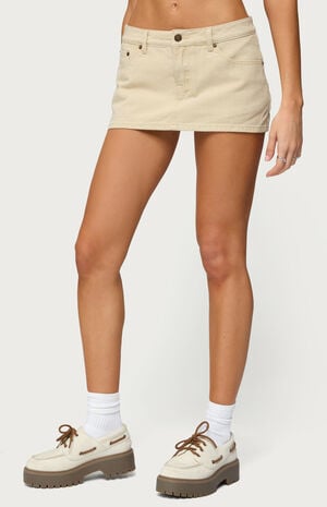 Camelia Denim Mini Skort image number 2