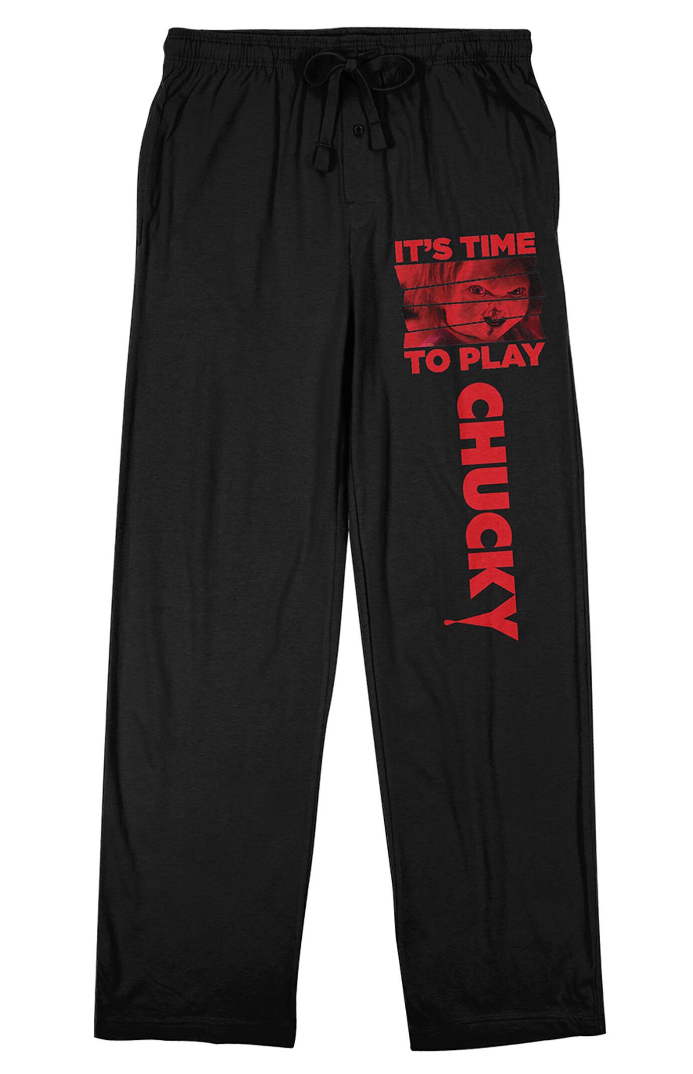 Chucky Time To Play Men's Black Sleep Pajama Pants