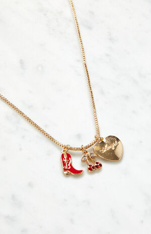 x PacSun Charm Necklace image number 4
