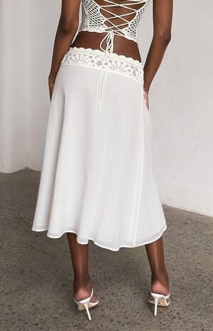 Sasha Crochet Midi Skirt image number 4
